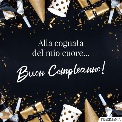 compleanno cognata